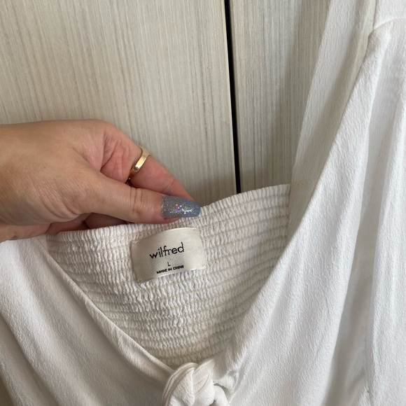 Wilfred tie front crop top - Picture 5 of 5